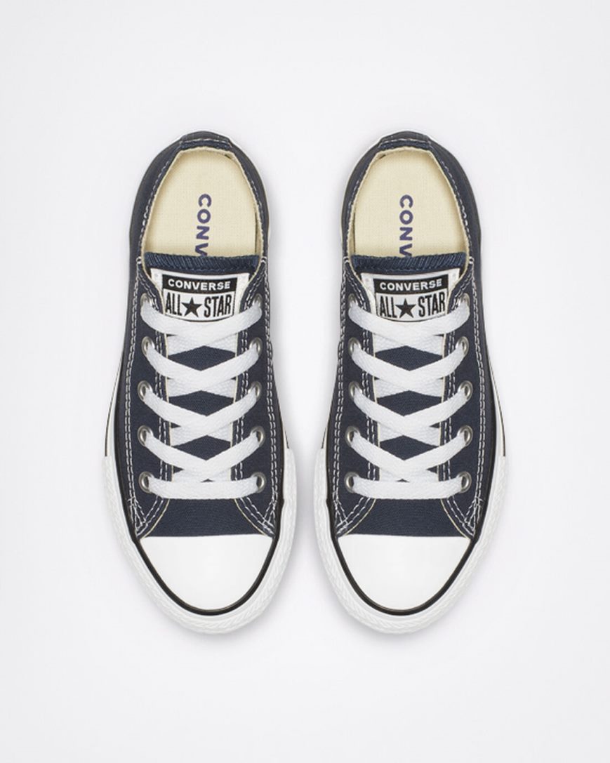 Zapatillas Bajas Converse Chuck Taylor All Star Classic Niña Azul Marino | PE EWL745